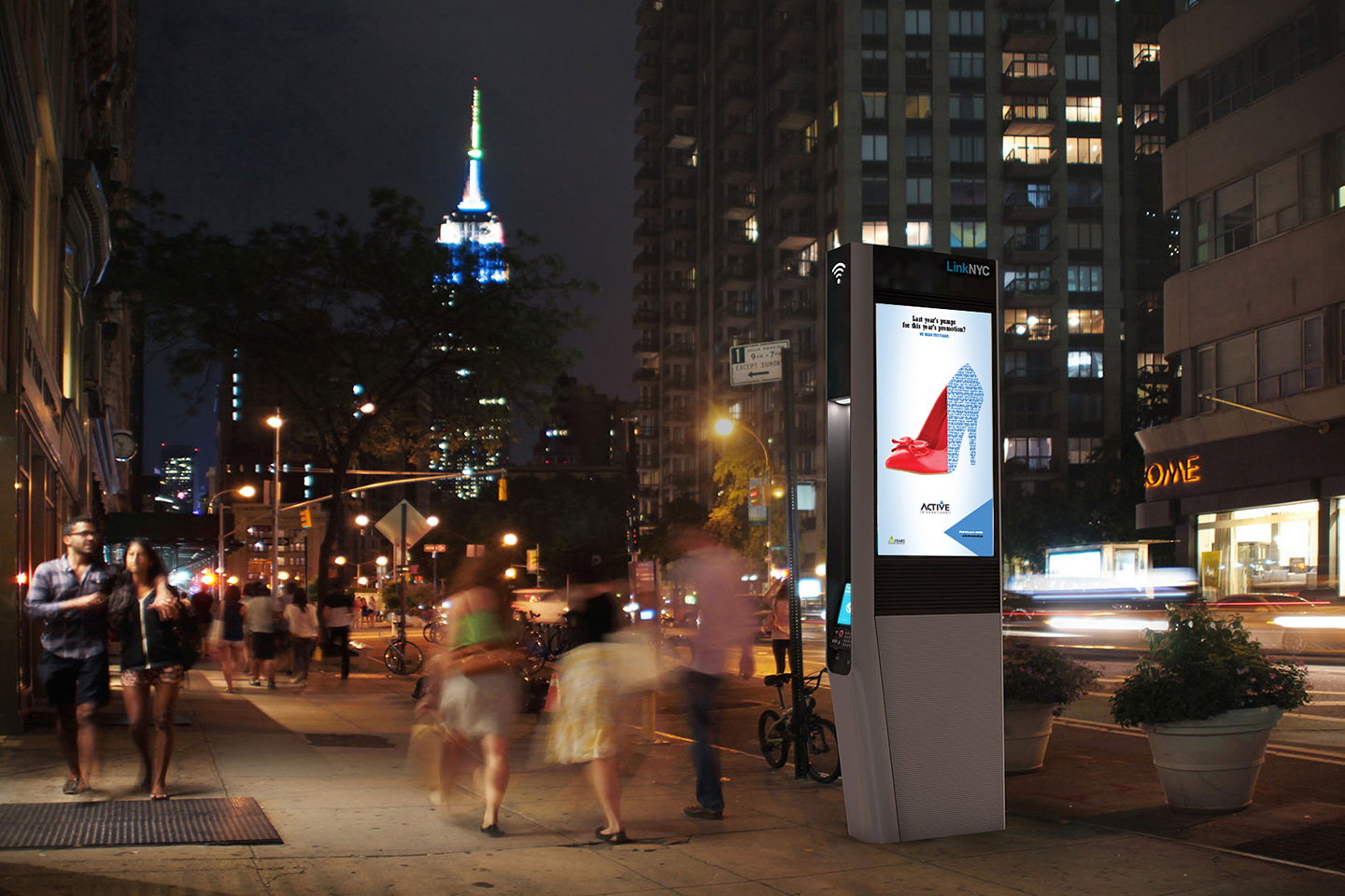 OOH, print ads, social media to raise brand awareness for B2B bartering space.