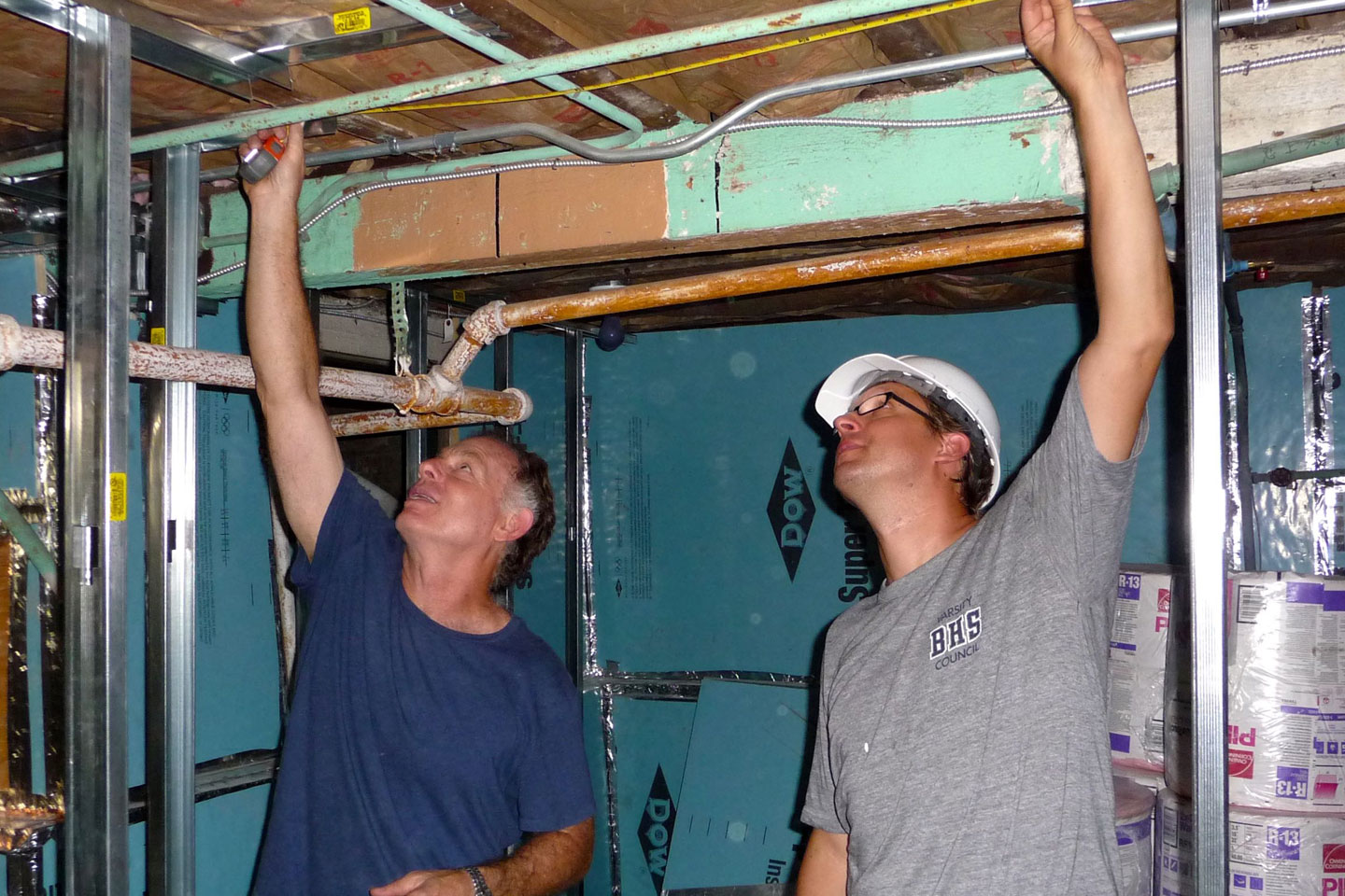 Volunteer work at Habitat for Humanity